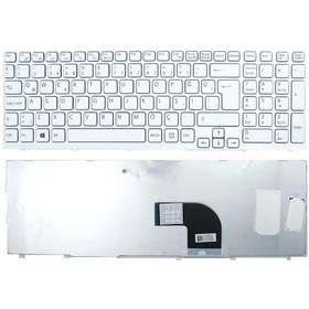 Resim Sony Uyumlu Vaioe Serisi, Sve17, Sve1712T1Eb Notebook Klavyesi Beyaz Tr - 541190166 