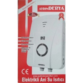 Resim Feyza Design Elektrikli Ani Su Isıtıcı, Banyo Için Hızlı ve Güçlü Sıcak Su Çözümü 