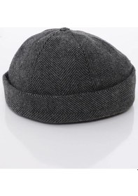 Resim Takı Dükkanı Kışlık Yünlü Retro Docker Cap Takke Leon Bere Unisex Şapka cp236 