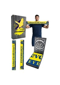 Resim Fenerium Unısex Velhasıl Sevdik Feneri Şal Uv Kutu Sarı - Lacivert 
