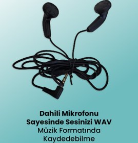 Resim Goldsmart Mp3-224 Mavi 4gb Ses Kayıt Özellikli Digital Mp3 Player 