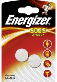 Resim Energizer A6-8357 CR2032 3V Lityum Düğme Pil 2'li 