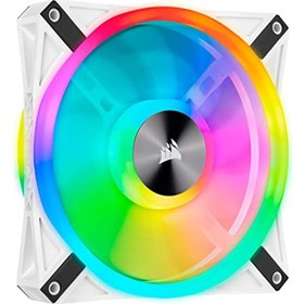 Resim Icue QL140 Rgb, 140 mm Rgb LED Pwm Fan (34 Ayrı Ayrı Kontrol Edilebilir Rgb Led, 1,250 Dev 