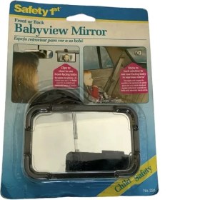 Resim Vantuzlu ve Kancalı Bebek Aynası Bebek Görüş Aynası Babyview Mirror Child Safety Ayna Camı Özeldir 