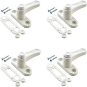 Resim Pvc Basmalı Kapı Pencere Emniyet Kilidi Pimapen Ev Çocuk Bebek Güvenlik Kilidi 4 Adet 
