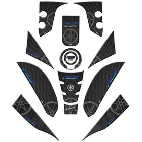 Resim GOGOPREMİUM YAMAHA R7 2021 - 2022 UYUMLU FULL TANK PAD SET 002 
