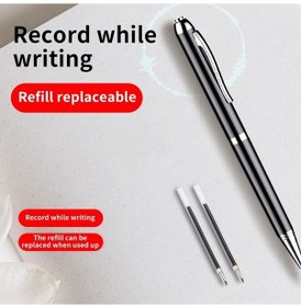 Resim Createtech Reedark 8gb Usb Kalem Ses Kaydedici - Yüksek Kaliteli, Toplantı & Dersler İçin Pratik 