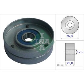 Resim 531075130 Alternatör V Kayış Gergi Rulmanı Passat 2.5 Tdı 98- 