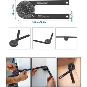 Resim Normadia Yüksek Hassasiyetli Mekanik Açı Ölçer, Güvenilir ve Dayanıklı Tasarım 