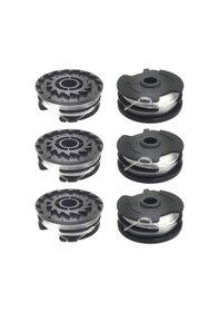 Resim Lıdl Parkside Prta 20-li A1, B2, C3, Prt 550 A1, A3, Prt 300 A1 Çim Biçme Makinesi İçin 6'lı Yedek Lens Bobinleri 