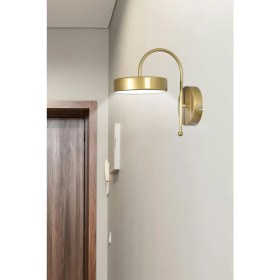 Resim Jodi Modern Tasarım Eskitme Renk Beyaz Işıklı - Ledli Banyo - Mutfak - Salon Ledli Duvar Aplik 