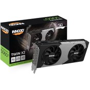 Resim Inno3D GeForce RTX5060Ti 16GB Twin X2 OC 128Bit GDDR7 Ekran Kartı N506T2-16D7X-191073N 