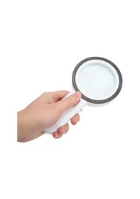 Resim 30x Büyüteç, 8 Cm Çaplı Optik Cam Büyüteç Nesne Gözlemi İçin Net Ve Parlak 