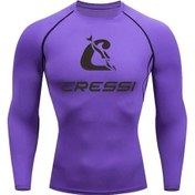 Resim Snapbuy Erkek Uv Koruyucu Rashguard Mayo - Denizanası Önleyici Sörf Dalış T-shirtkoyu Gri Koyu Gri 