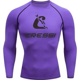 Resim Snapbuy Erkek Uv Koruyucu Rashguard Mayo - Denizanası Önleyici Sörf Dalış T-shirtkoyu Gri Koyu Gri 