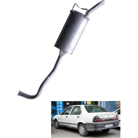 Resim Özgürce Renault 19 1.6 Sd Arka Egzoz Susturucu 92-98 Uyumlu 