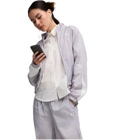 Resim 691864-82 Puma Sport Relaxed Woven Ful Kadın Ceket Gri 691864-82 