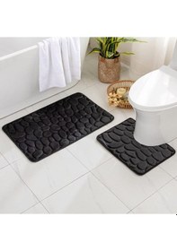 Resim Kaymaz Hafızalı Köpük Banyo Paspası 