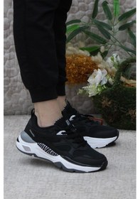 Resim Kinetix Foxy Tx W Siyah Beyaz Sneaker Kadın Spor Ayakkabı 001 