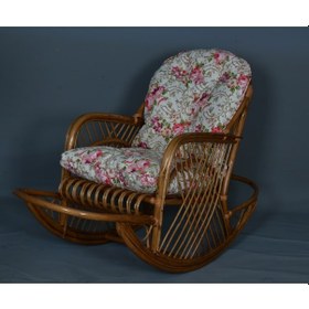 Resim Akdağbambu Bambu Kestane Sallanan Koltuk Sandalye 