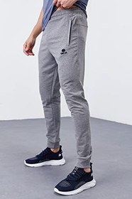 Resim TOMMY LIFE İndigo Fermuar Cepli Dar Kalıp Jogger Eşofman Altı, T01ER-84343 