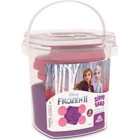 Resim Disney Frozen Karlar Ülkesi Zıpır Kum 350 G,-red Castle Zkg350-04 Mor 