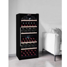 Resim La Sommeliere LS102DZBL Service Solo Şarap Dolabı, 102 Şişe Kapasiteli 