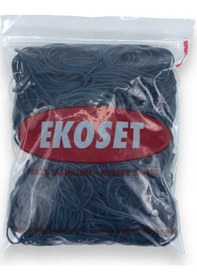 Resim Ekoset 500 Adet 70 MM Mavi Para Lastiği 