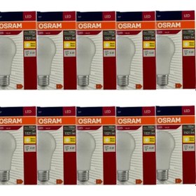 Resim Osram 13w 100w 2700k Sarı Işık E27 Duylu Led Ampul 10 Adet 