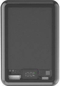 Resim Ixtech 6971202170836 15w Magsafe 10.000 Mah Powerbank Kablosuz Şarj Cihazı Siyah 