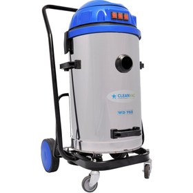 Resim CLEANVAC Wd753 Sanayi Tip Üç Motorlu Islak Kuru Süpürge 