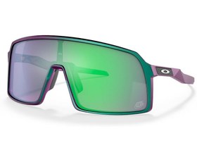 Resim Oakley Sutro Bisiklet Güneş Gözlüğü TroyLeeDesign Matte Purple Green Shift Prizm Jade 