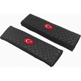 Resim Fox Türk Bayrağı Araca Özel Nakışlı Oto Emniyet Kemeri Konfor Kılıfı 
