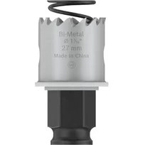 Resim 1 x Pro Sheet Metal Power Plus Delikli Testere (Paslanmaz Çelik Levhalar, Çelik Levhalar, Ø 27 Mm, Profesyonel Aksesuar Döner Matkap/sürücü) 
