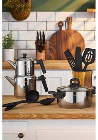 Resim Emsan Wedding 16 Parça Çelik Tencere Seti 