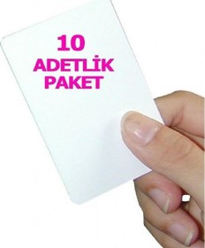 Resim Nif 1.Sınıf Proximity Kart Seri Numara Baskılı) 10 Adet 