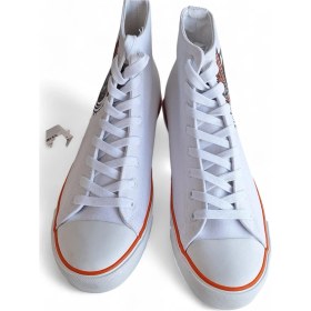 Resim Harley Davıdson Pıstburghh Unisex Kadın /erkek Beyaz Bağcıklı Sneaker Eu 43 / Usa 10 / Uk 9 