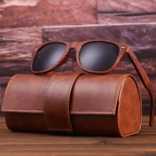 Resim Vintage El Yapımı Katı Ahşap ve TAC Çerçeve Gözlükler, Dekoratif Kenarlıklı - Retro Retro Tarzı Koruyucu Gözlük Kılıfı, Erkekler ve Kadınlar İçin Hafif Dayanıklı Tasarım, Günlük Gözlük, Zarif Gözlük, Kaliteli El Sanatları 