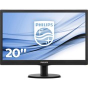 Resim Philips 19.5" 203V5LSB26-10 5ms (Analog) Led Monitör 