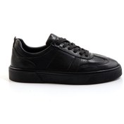 Resim Bambi Siyah Hakiki Deri Erkek Sneaker E01811410743 