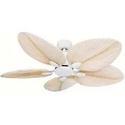 Resim Kaşkar Taflan Uzaktan Kumandalı Beyaz 5 Kanatlı Tavan Vantilatörü 