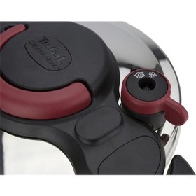 Resim Tefal P4620767 Clipso Minut Easy Düdüklü Tencere 6 L Gümüş - Siyah 