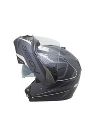 Resim Beon B700 Air Tek Çene Açılır Vizörlü Motosiklet Kask Siyah 