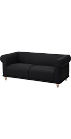 Resim IKEA Antrasit Modern Kanepe - 2'li Kanepe 