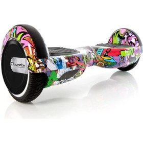 Resim Smart Balance Citymate N3S Elektrikli Kaykay Hoverboard 6.5 Inch Grafity Desenli 08 