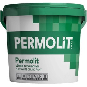 Resim Permolit Süper Tavan Boyası Beyaz-17,5 Kg 