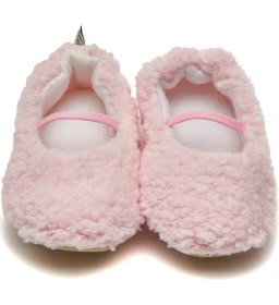 Resim First Step Suni Yünlü Peluş Pembe Anne Terlik ve Bebek Panduf (Terlik ve Panduf Ayrı Satılmaktadır.) 