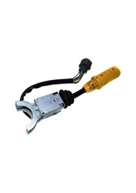 Resim Jcb iş Makınası Sağ Taraf Far ve Sınyal Kolu sarı-13 Pin 