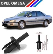 Resim Opel Omega Davlumbaz Klipsi 25 Adetli Paket 539591945 