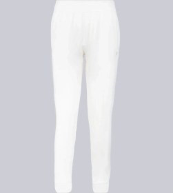 Resim Beyaz Regular Fit Yandan Cepli Pamuklu Eşofman Altı Beyaz 